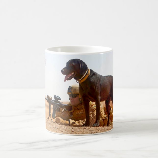 TAZA DE CAFÉ PERSONAL DE COMBATE DE EE.UU. (Centro)