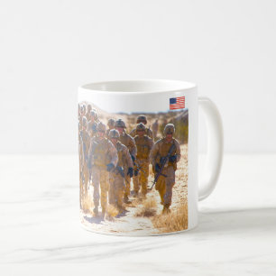 TAZA DE CAFÉ PERSONAL DE COMBATE DE EE.UU.