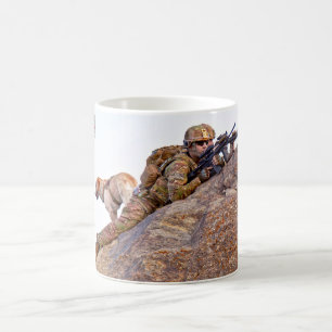 TAZA DE CAFÉ PERSONAL DE COMBATE DE EE.UU.