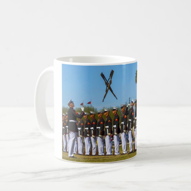TAZA DE CAFÉ PERSONAL DE COMBATE DE EE.UU. (Anverso izquierdo)