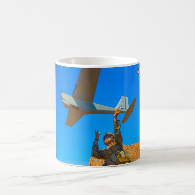 TAZA DE CAFÉ PERSONAL DE COMBATE DE EE.UU. (Centro)