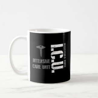 Taza De Café Personal De La Unidad De Atención Intensiva De Enf