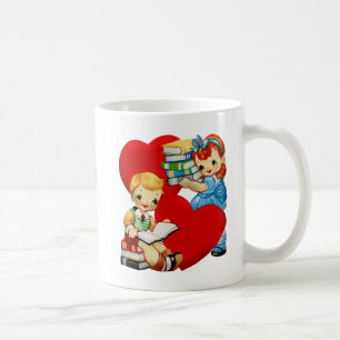 Taza De Café Personalice al Sr. Mrs. Married Love Books Bookish