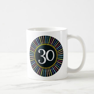 Taza De Café Personalice el CUMPLEAÑOS 30