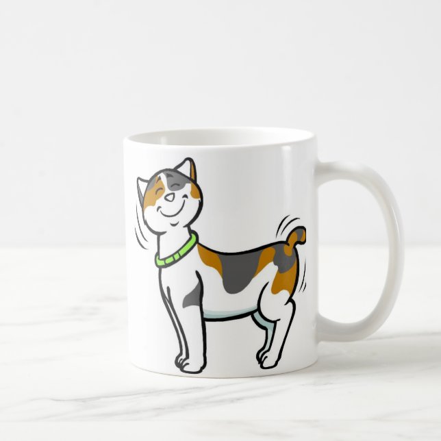 Taza De Café PERSONALICE el DÍA lindo de Cat Mother (Derecha)