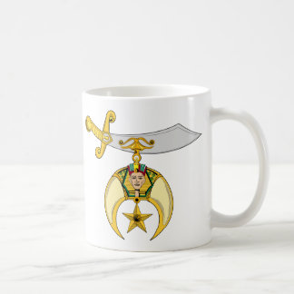 TAZA DE CAFÉ PERSONALICE EL EMBLEMA DE SHRINERS