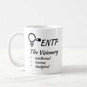 Taza De Café Personalidad del indicador de tipo ENTP MBTI Myers