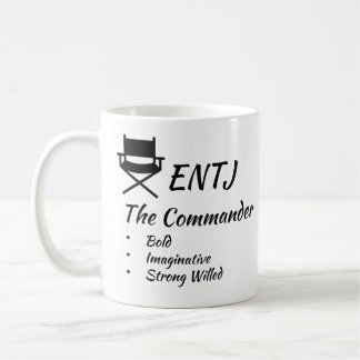 Taza De Café Personalidad del indicador tipo ENTJ MBTI Myers-Br