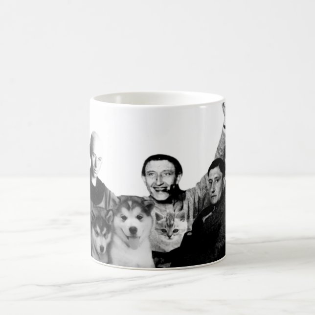 Taza De Café Personalidades con los animales lindos (Centro)