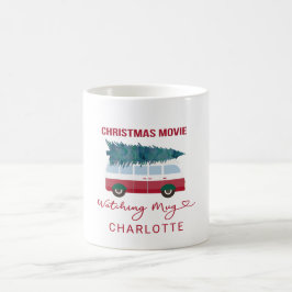 Taza De Café Personalisierbar- Christmas Movie Mug Watching