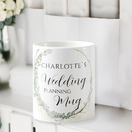 Taza De Café Personalisierbar- Wedding-Planning-Mug    