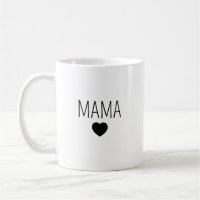 Personalisierte Keramiktasse Mama mit Herz | Tasse