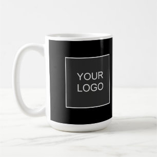 Taza De Café Personaliza Agrega el logotipo de tu empresa Texto