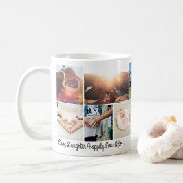Taza De Café Personaliza Amor Risa Felices Para Siempre