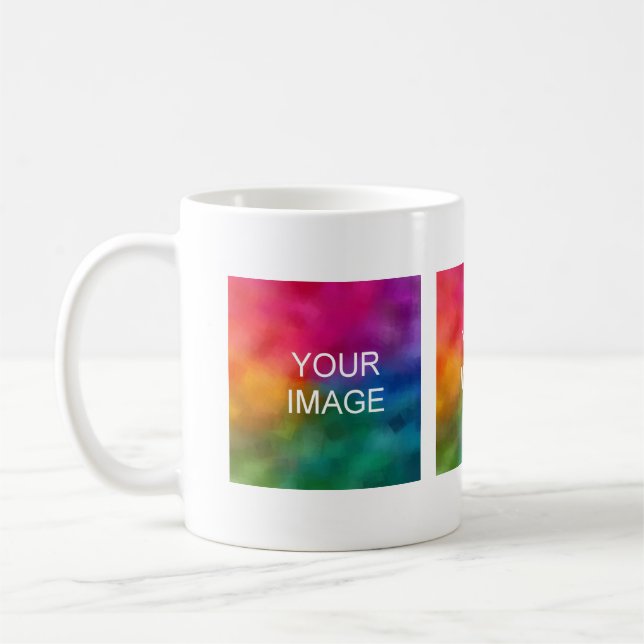 Taza De Café Personaliza Añadir tus propias imágenes de fotos N (Izquierda)