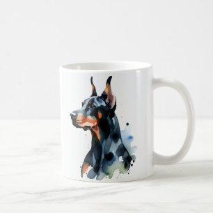 Taza De Café Personaliza Doberman Pincher Lindo
