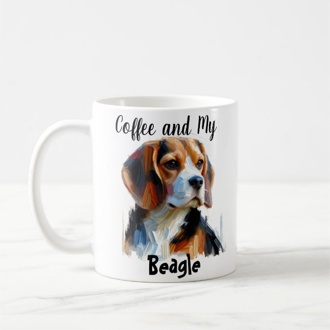 Taza De Café Personaliza el café y mi bebida (Izquierda)