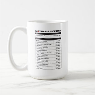 Taza De Café Personaliza el regalo de Personalizado de facturas