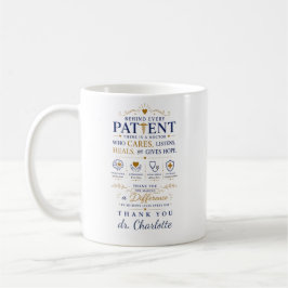 Taza De Café Personaliza la Agradecimiento al Médico | Regalos