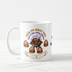Taza De Café Personaliza Regalo Maestro Parrilla BBQ Encantado