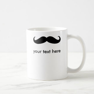Taza De Café Personaliza Tu Texto Aquí Sr. Mustache