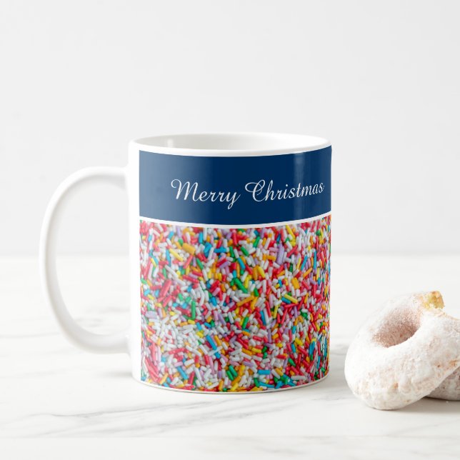 Taza De Café ¡Personaliza una Navidad noble para ti! Café (Con donut)