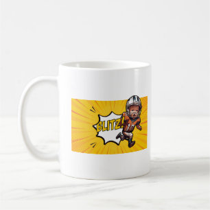 Taza De Café personalizable #28 de Gridiron Blitzkrieg, de [Nom
