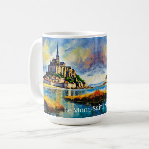 Taza De Café PERSONALIZABLE BEAUX Le Mont-Saint Michel