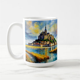 Taza De Café PERSONALIZABLE BEAUX Le Mont-Saint Michel