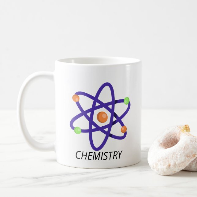 Taza De Café Personalizable Coffee Mug (Con donut)