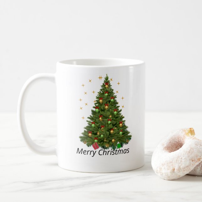 Taza De Café Personalizable Coffee Mug (Con donut)