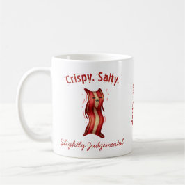 Taza De Café Personalizable Cute Bacon Café Arte Dibujado A Man