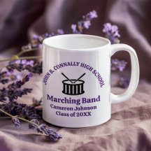 Personalizable de banda morada de marcha de secund