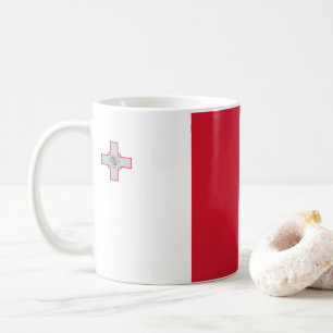 Taza De Café Personalizable de bandera de Malta