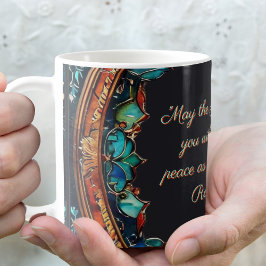 Taza De Café Personalizable de Faux Glass