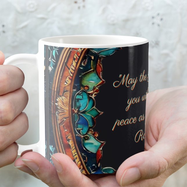 Taza De Café Personalizable de Faux Glass (Subido por el creador)