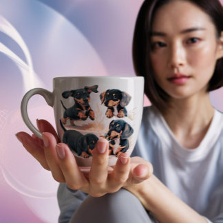 Taza De Café personalizable de regalo "Mejor Perro Mamá/Papá Nu