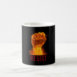 Taza De Café Personalizable de resistencia al puño inflamante