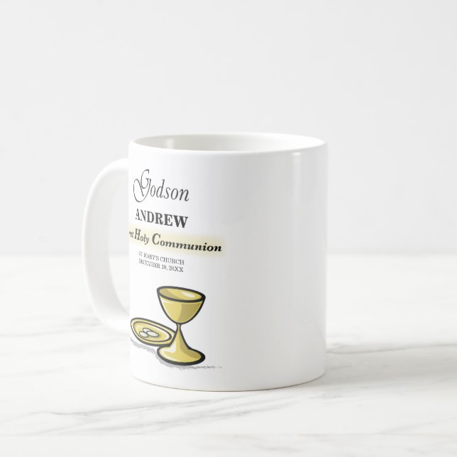Taza De Café Personalizable, Godson First Community Chalice (Anverso izquierdo)