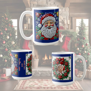 Taza De Café Personalizable Jolly Ol Saint Nick