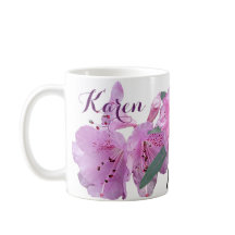 Personalizable Karen nombre bonito primavera rosa
