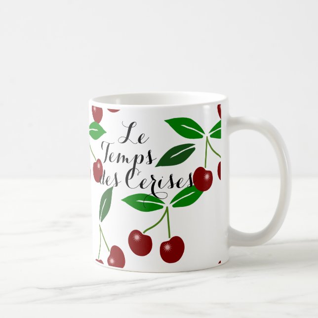 Taza De Café Personalizable Le Temps des Cerises Frescos (Derecha)