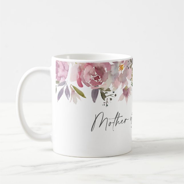 Taza De Café Personalizable Madre de la novia Mug- COVENTRY (Izquierda)