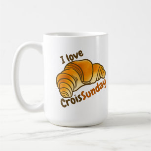 Taza De Café Personalizable me encanta CroisSunDay