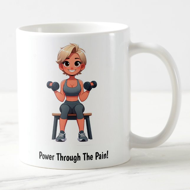 Taza De Café Personalizable Motivational Fitness Coffee Mug (Subido por el creador)