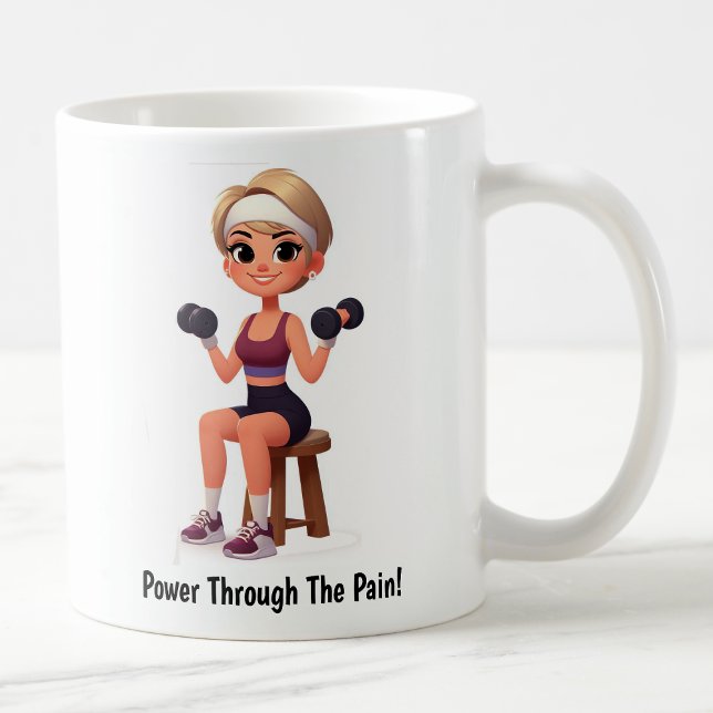 Taza De Café Personalizable Motivational Fitness Coffee Mug (Subido por el creador)