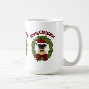 Taza De Café Personalizable Navidades de festividad