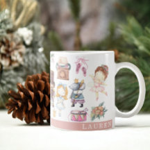 Personalizable Nutcracker Ballet Navidad Mug
