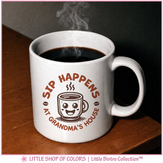 Taza de café personalizable para la abuela (Subido por el creador)
