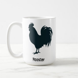 Taza De Café Personalizable Rooster